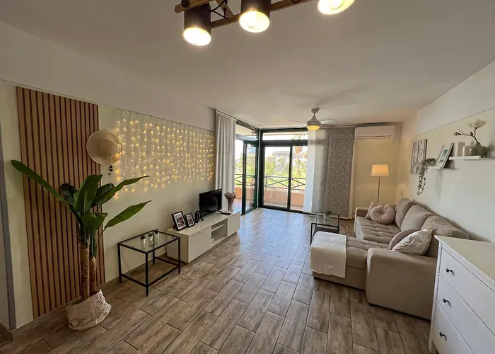 公寓 Paz Ocean View, Air Condition, Wifi, Heated Pool 圣米格尔德阿沃纳